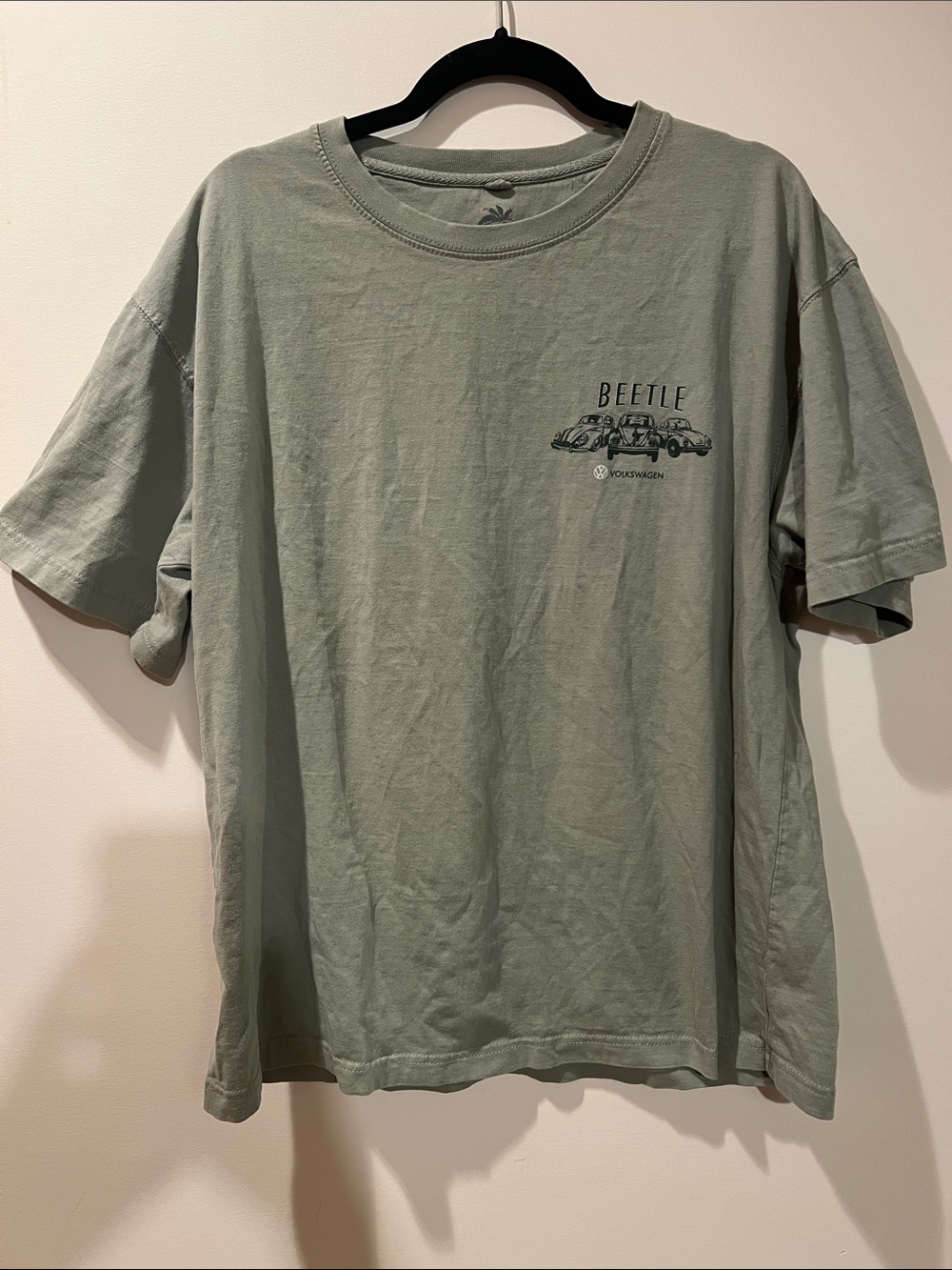 Beetle Graphic Tee - Volkswagen Sage Green